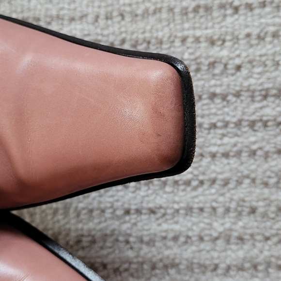 Dusty pink pointy toe heels - Picture 7 of 7